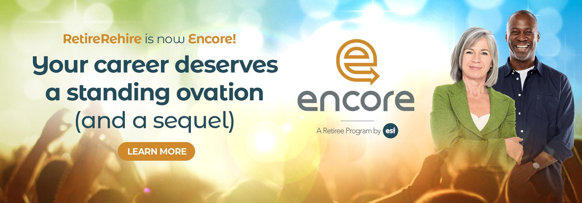 ESI Encore program promo
