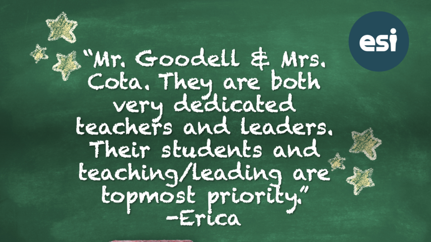 Mr. Goodell and Mrs. Cota
